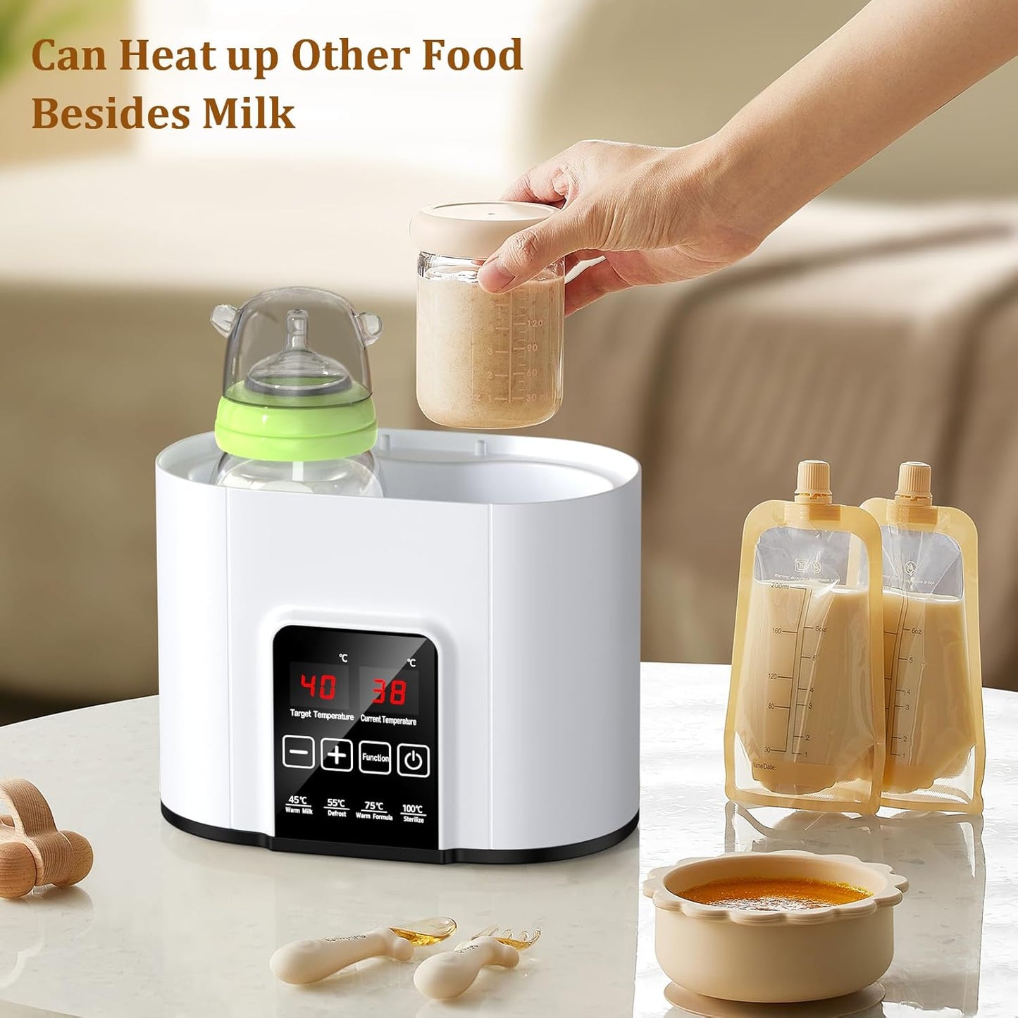 BabyButler™ 4-In-1 Baby Bottle Warmer