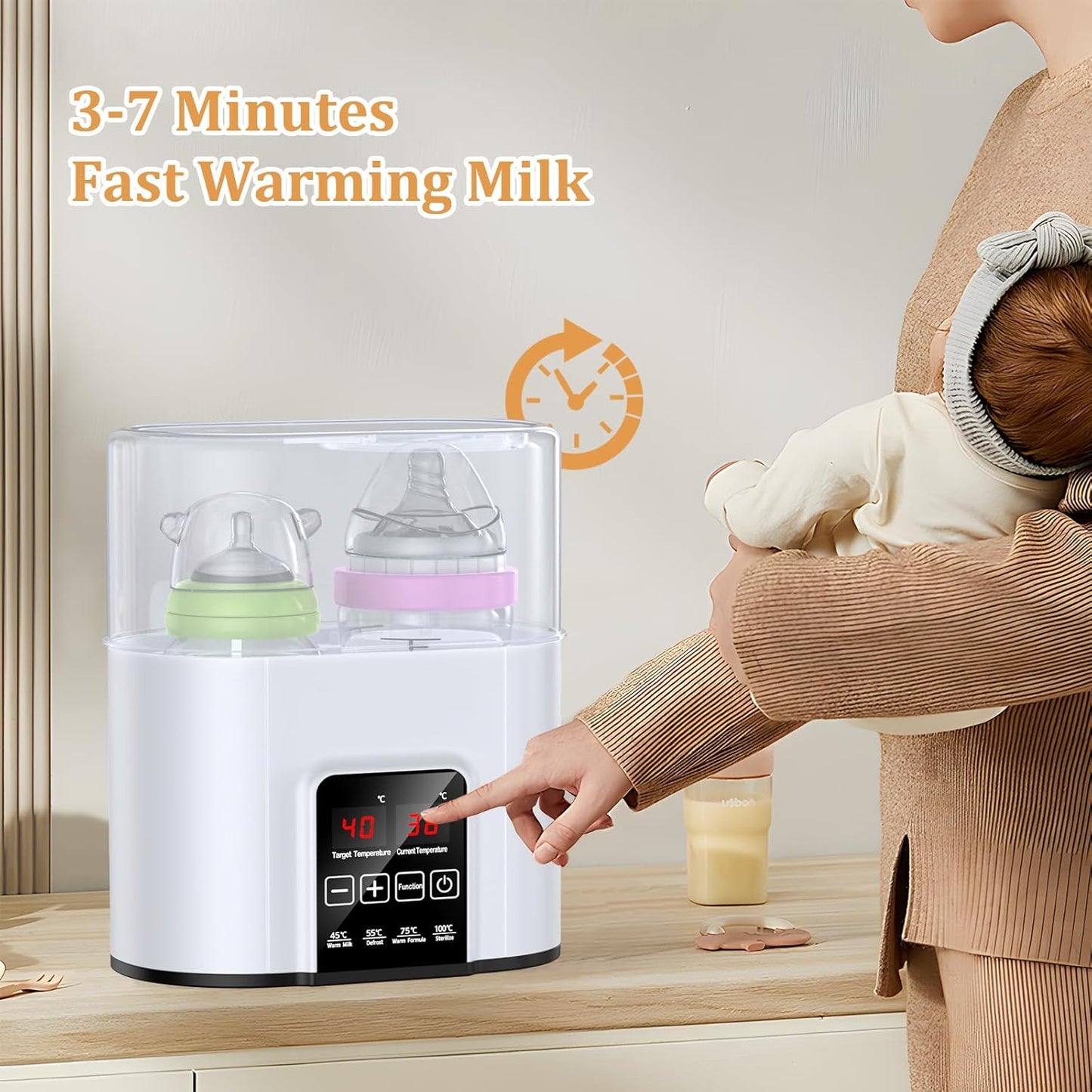 BabyButler™ 4-In-1 Baby Bottle Warmer