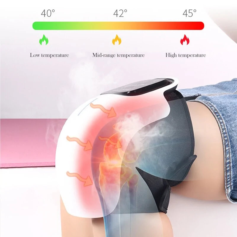 KneeComfort™ 3-in-1 Cordless Knee Massager