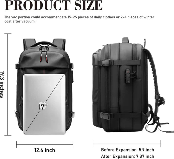 SquishPack Pro™ Travel Backpack