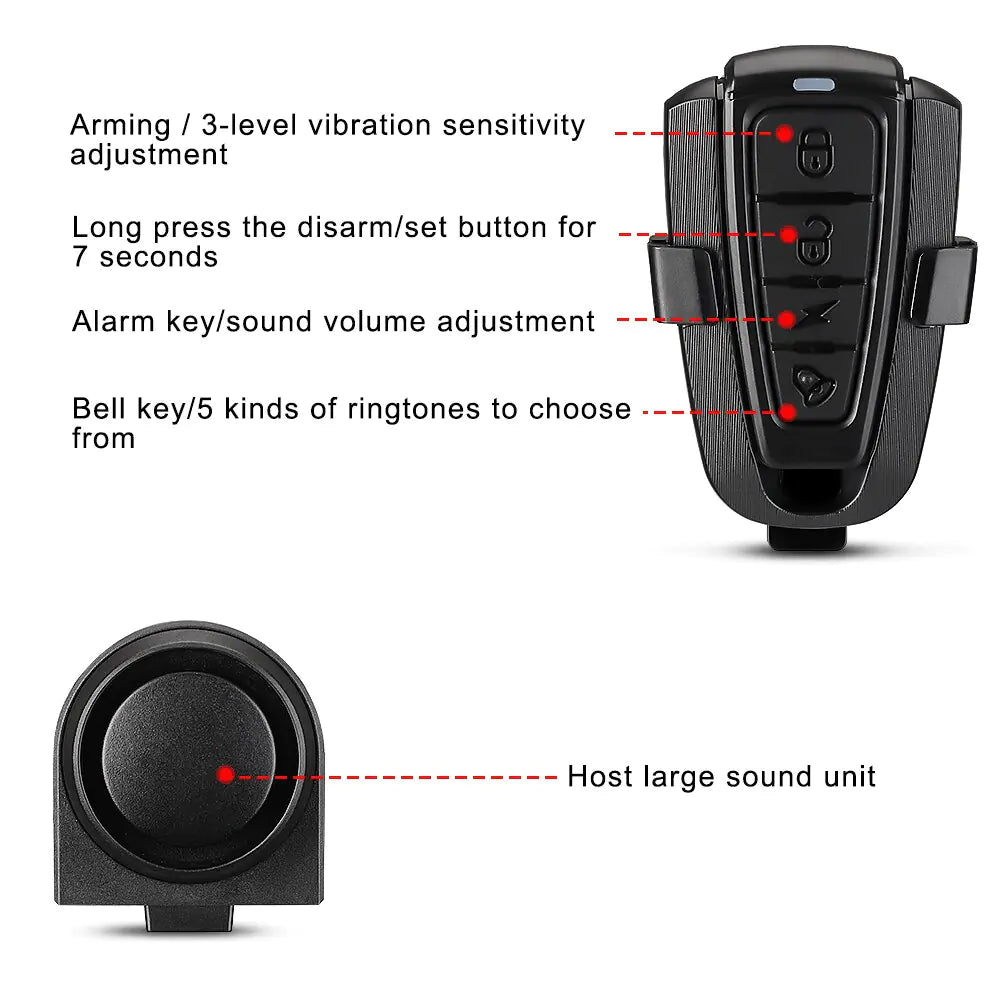 BikeGuard Pro™ Anti-Theft System